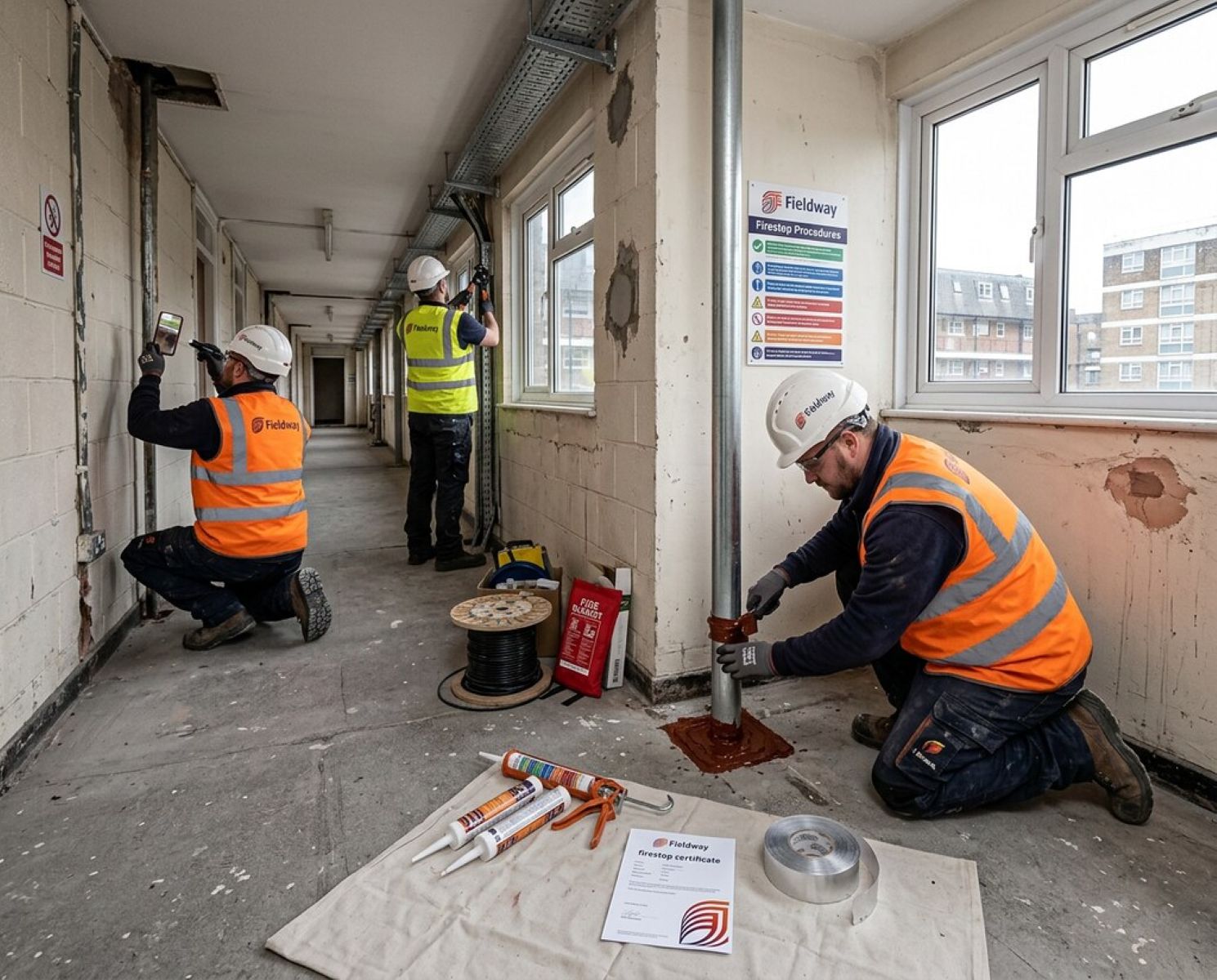 BAM Construction – Site Set-Up and Building Fit-Out